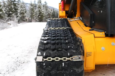 skid loader track chains